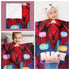 Personalized Scarlet Magic Baby Blanket – Superhero Girl Style with Custom Name & Background
